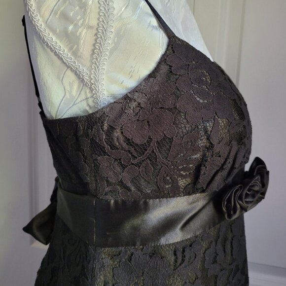 Smart Set little black lace dress size 7 - Picture 6 of 10